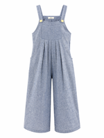 Load image into Gallery viewer, Pleated Wide-Leg Overall Jumpsuit