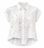 Load image into Gallery viewer, Floral Detail Shirt