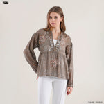 Load image into Gallery viewer, Handcrafted Printed Blouse