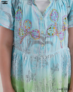 Load image into Gallery viewer, Off Shoulder Short Sleeve Dress