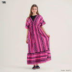 Load image into Gallery viewer, Women Printed Short Sleeve Dress