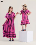 Load image into Gallery viewer, Women Printed Short Sleeve Dress