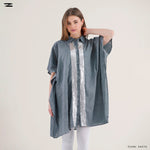 Load image into Gallery viewer, Contrast Panel Oversized Shirt