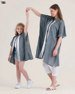 Load image into Gallery viewer, Sequin Stripe Poncho Top