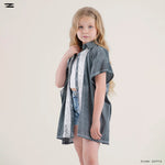 Load image into Gallery viewer, Sequin Stripe Poncho Top