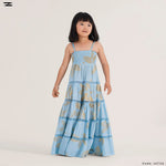 Load image into Gallery viewer, Leaf Print Tiered Dress