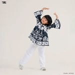 Load image into Gallery viewer, Patterned Peplum Shirt