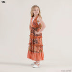 Load image into Gallery viewer, Printed V-Neck Sleeveless Dress