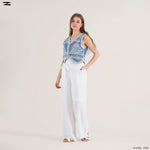 Load image into Gallery viewer, Women Floral Embroidered Vest