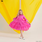 Load image into Gallery viewer, Tiered Embroidered Dress