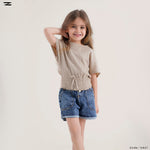 Load image into Gallery viewer, Textured Waist Tie Top