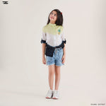 Load image into Gallery viewer, Tie-Dye Linen Shirt with Brooch