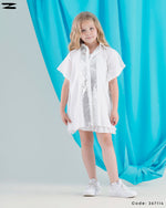 Load image into Gallery viewer, Sequin Stripe Poncho Top