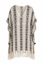 Load image into Gallery viewer, V Neck Fringe Kaftan