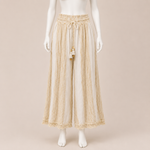 Load image into Gallery viewer, Tie Waist Wide Leg Pants
