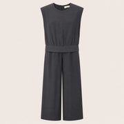 Sleeveless Wide Leg Suit