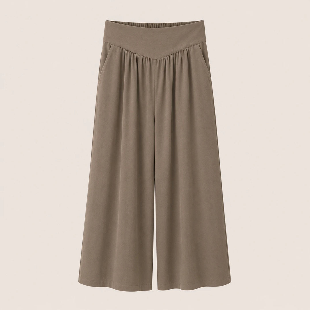 Women Sleeveless Wide Leg Suit