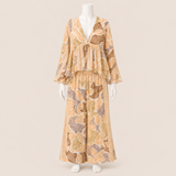 Women Printed Top and Pants Set