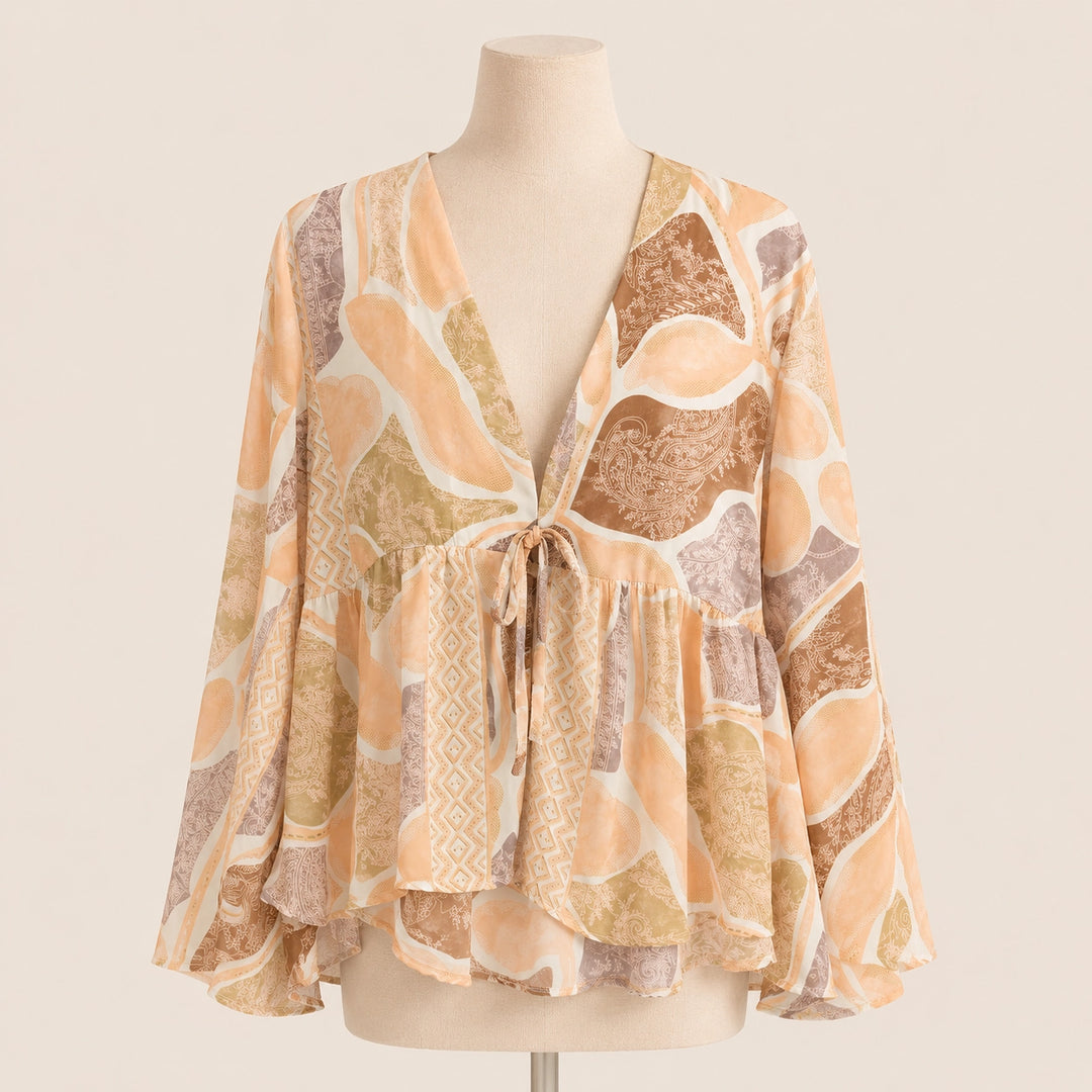 Women Printed Top and Pants Set