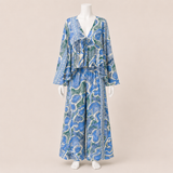 Women Printed Top and Pants Set