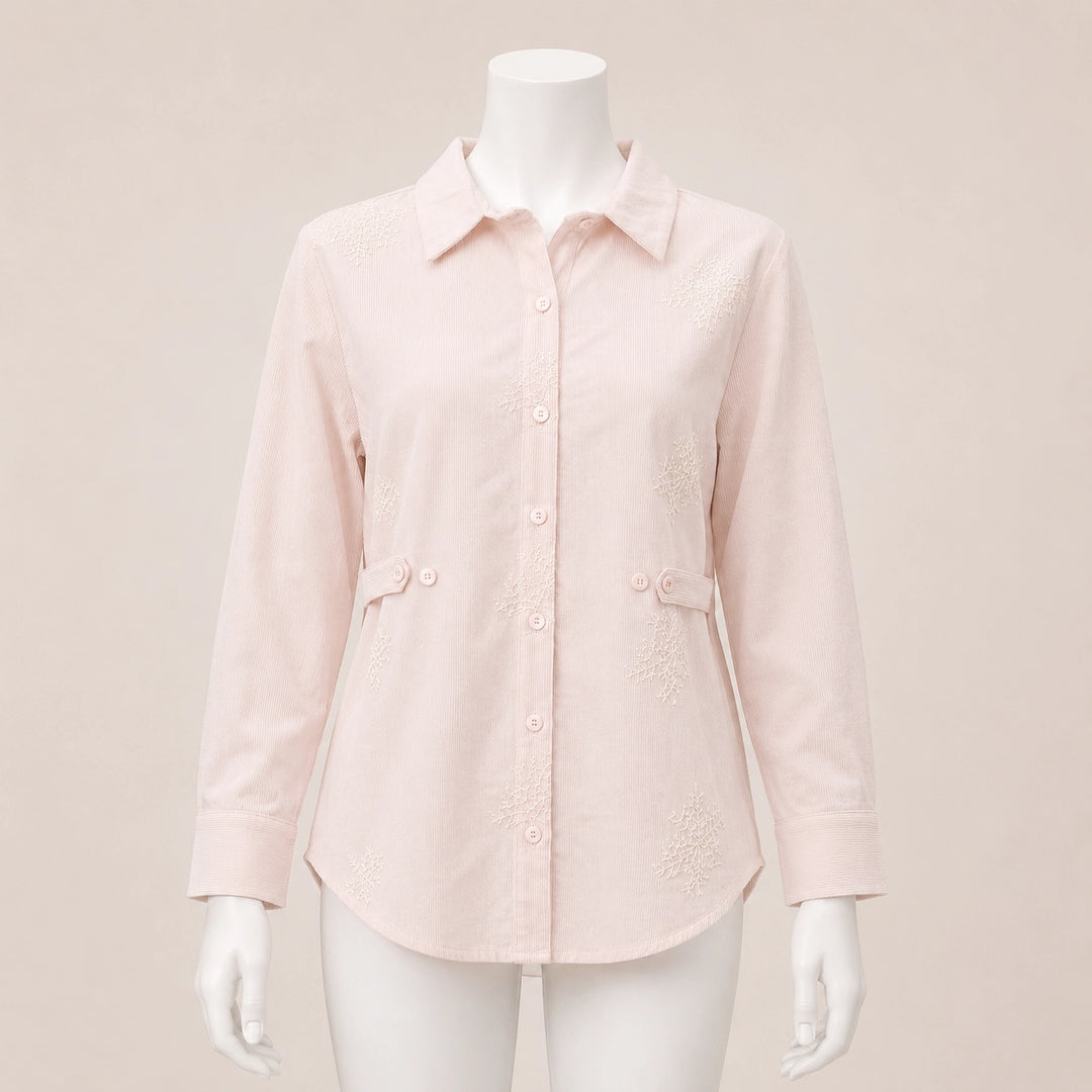 Women Textured Button-Up Shirt