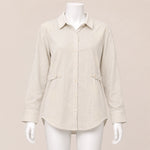 Load image into Gallery viewer, Women Textured Button-Up Shirt