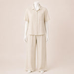 Load image into Gallery viewer, Women Striped Shirt &amp; Pants Set