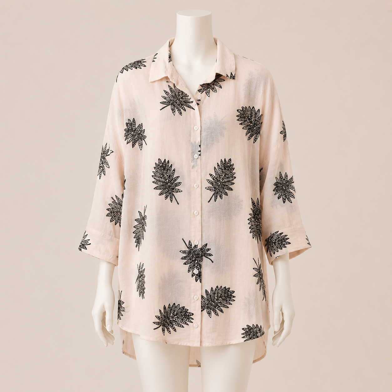 Women Long Printed Shirt