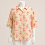 Load image into Gallery viewer, Women Floral Print Shirt