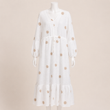 Embroidered Dress Waist Strap