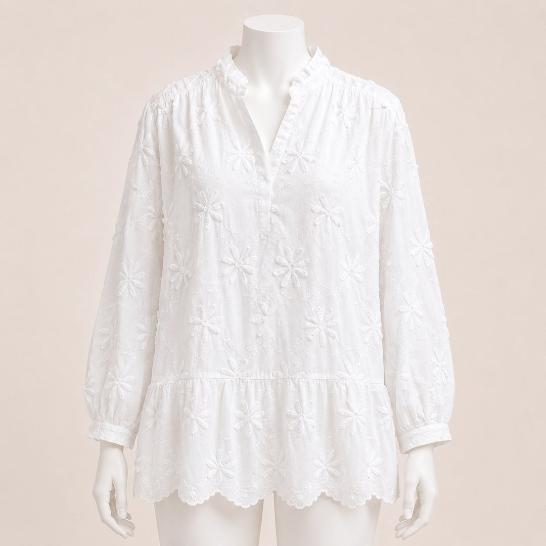 Women Floral Embroidered Blouse