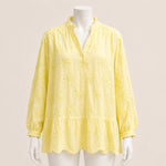 Load image into Gallery viewer, Women Floral Embroidered Blouse