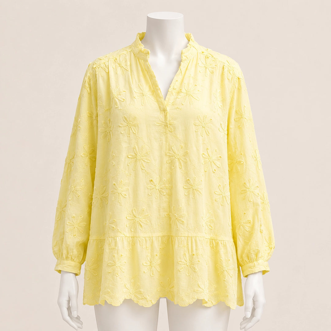 Women Floral Embroidered Blouse