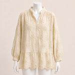 Load image into Gallery viewer, Women Floral Embroidered Blouse