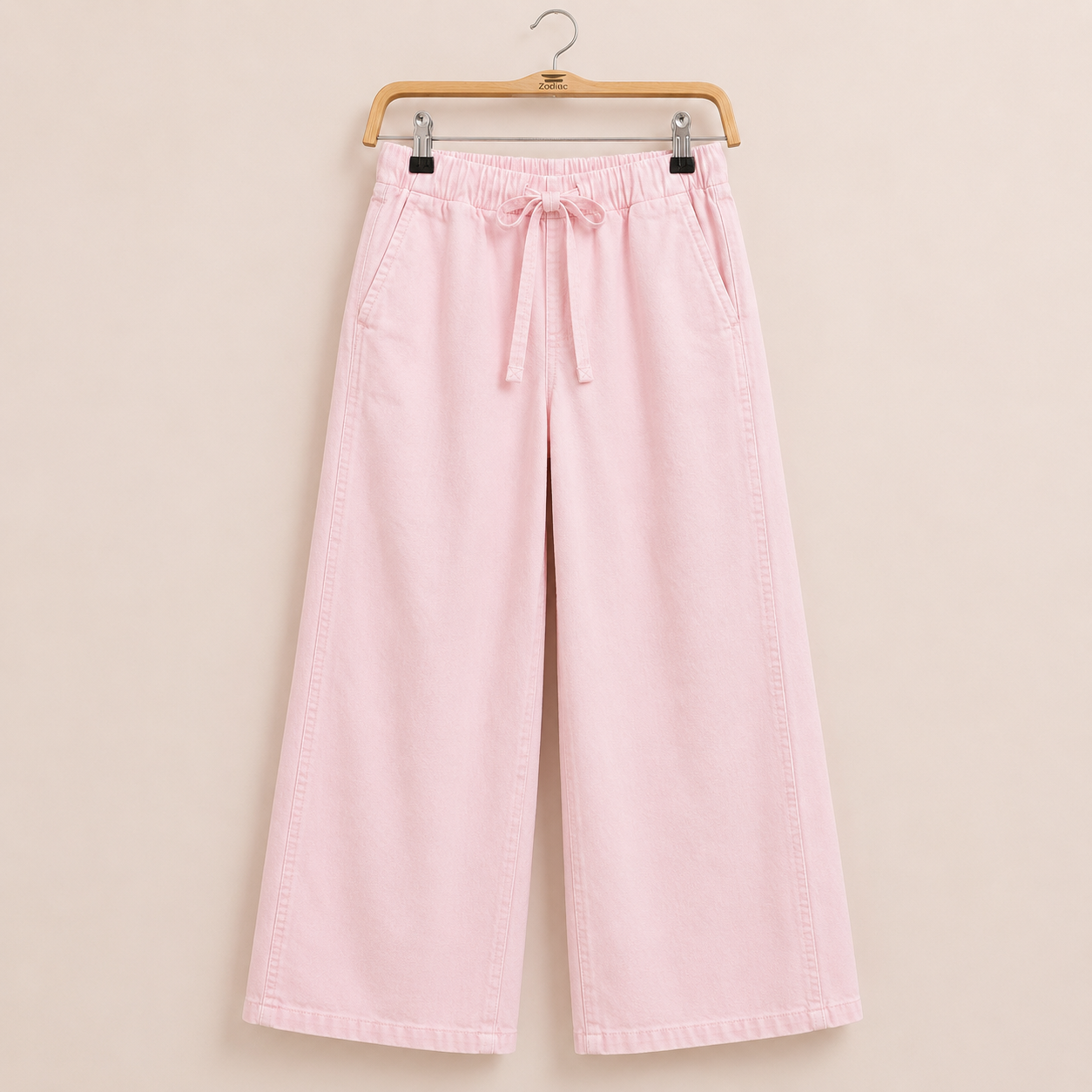 Drawstring واسع رجل بنطلون