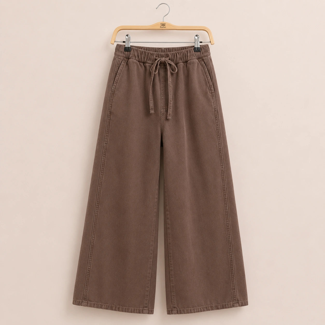 Drawstring واسع رجل بنطلون