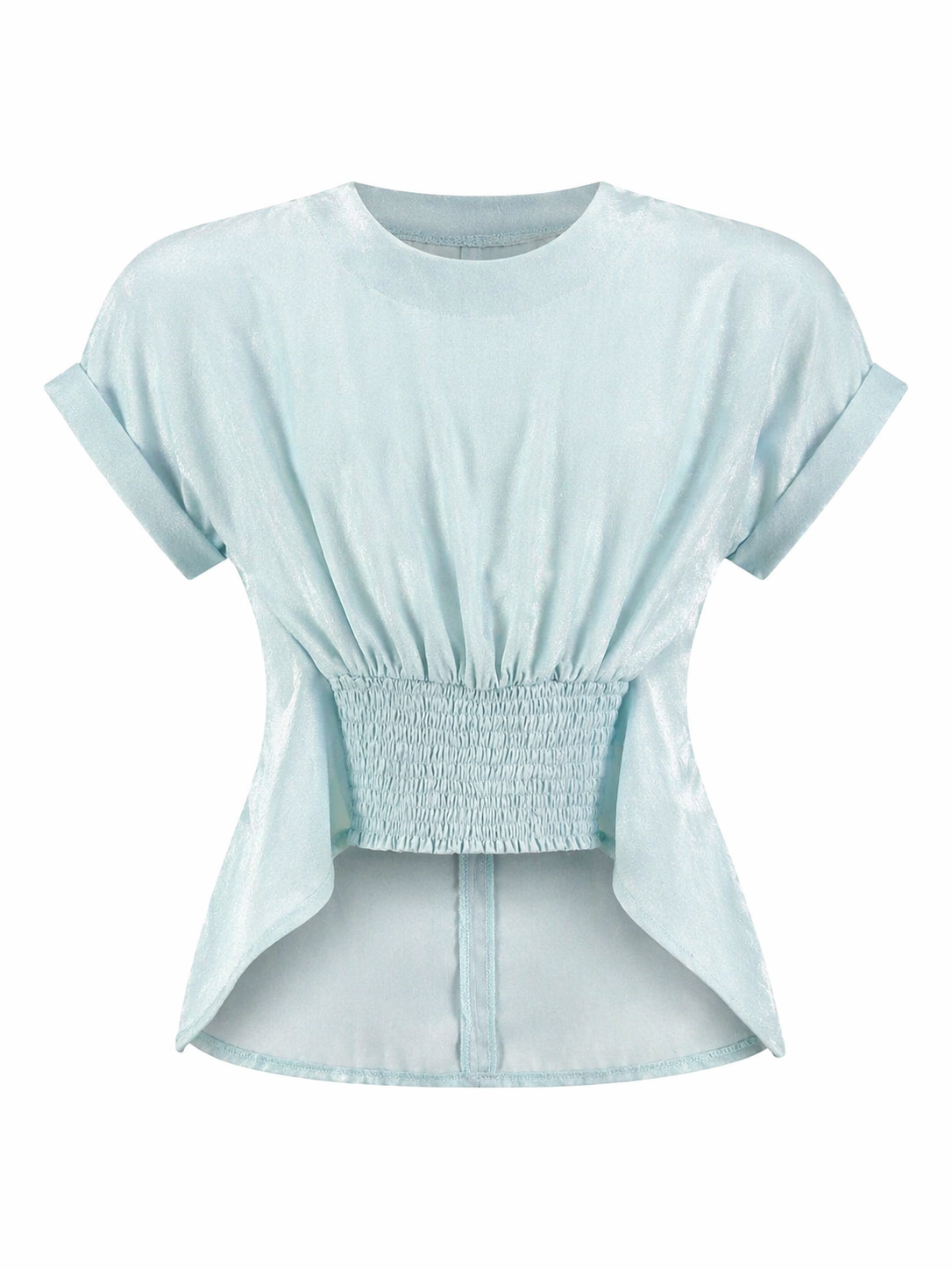 Gathered Waist Blouse