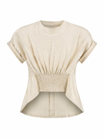 Load image into Gallery viewer, Gathered Waist Blouse