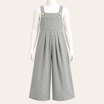 Load image into Gallery viewer, Pleated Wide-Leg Overall Jumpsuit