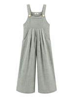 Load image into Gallery viewer, Pleated Wide-Leg Overall Jumpsuit