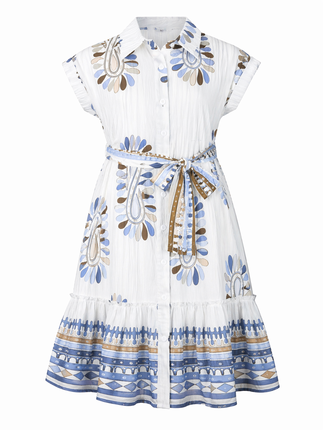 Tie Waist shirt Dress