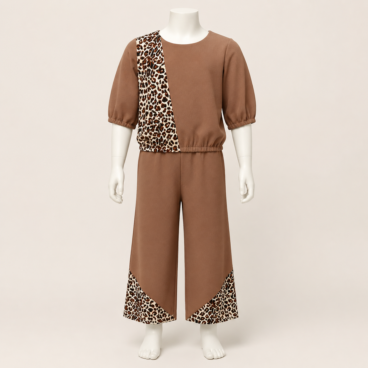 Kids Tiger Print Scuba Set