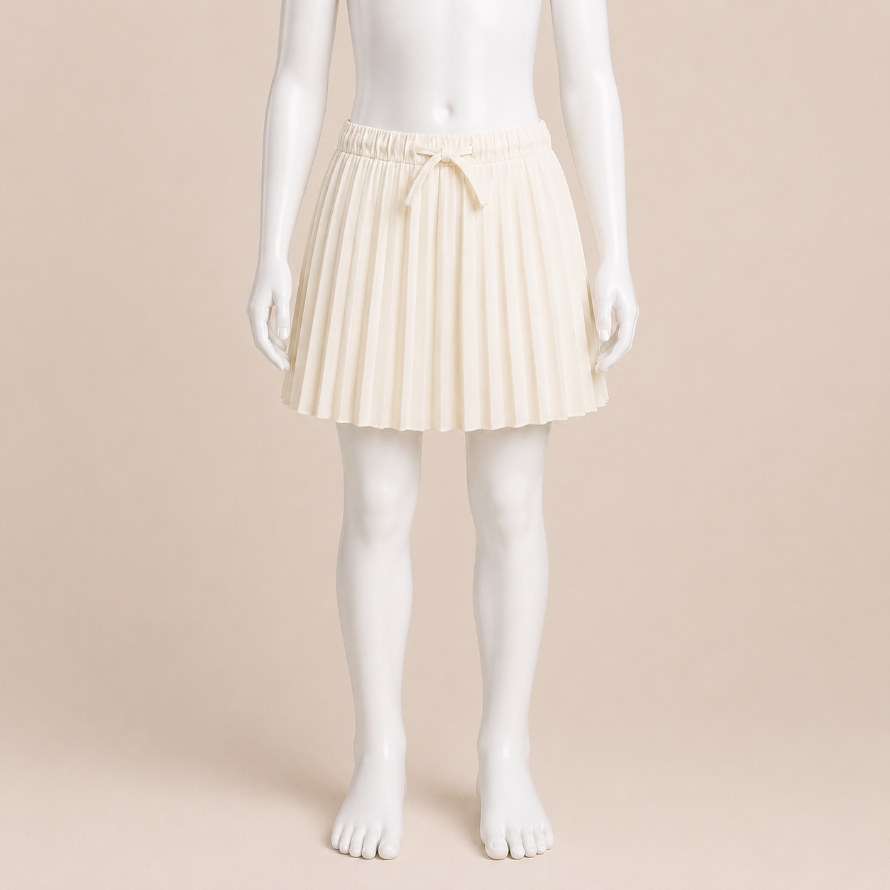 Women Scuba Pleated Skirt