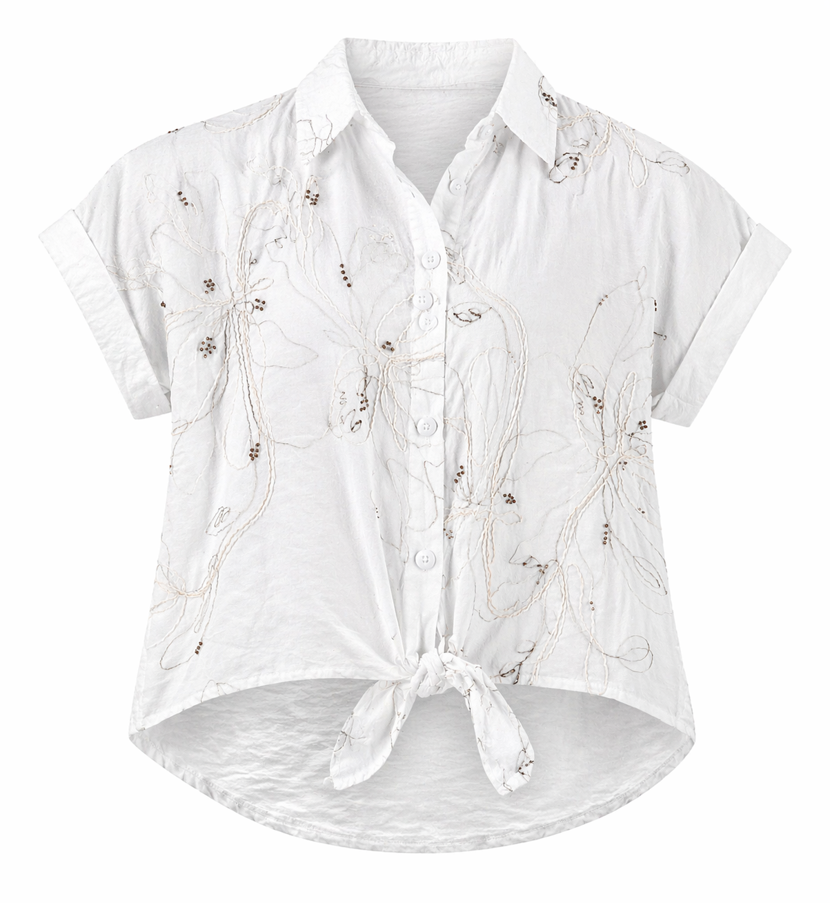 Floral Detail Shirt