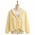 Load image into Gallery viewer, Girls Twisted Shirt with Embroidered Strap Top