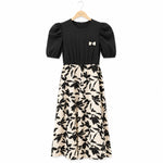 Load image into Gallery viewer, Girls Puff Sleeve Printed Jumpsuit