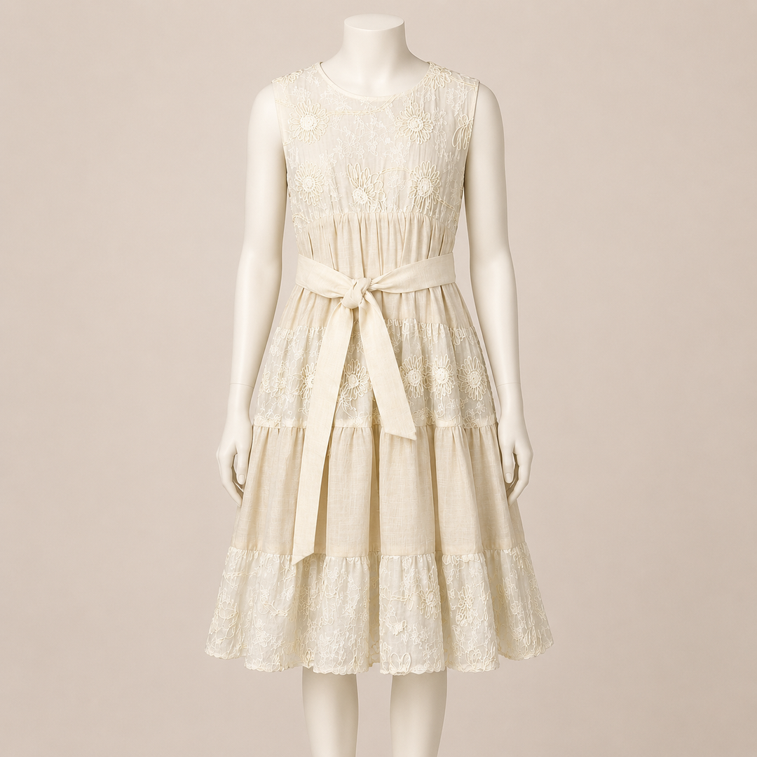 Tiered Lace Dress