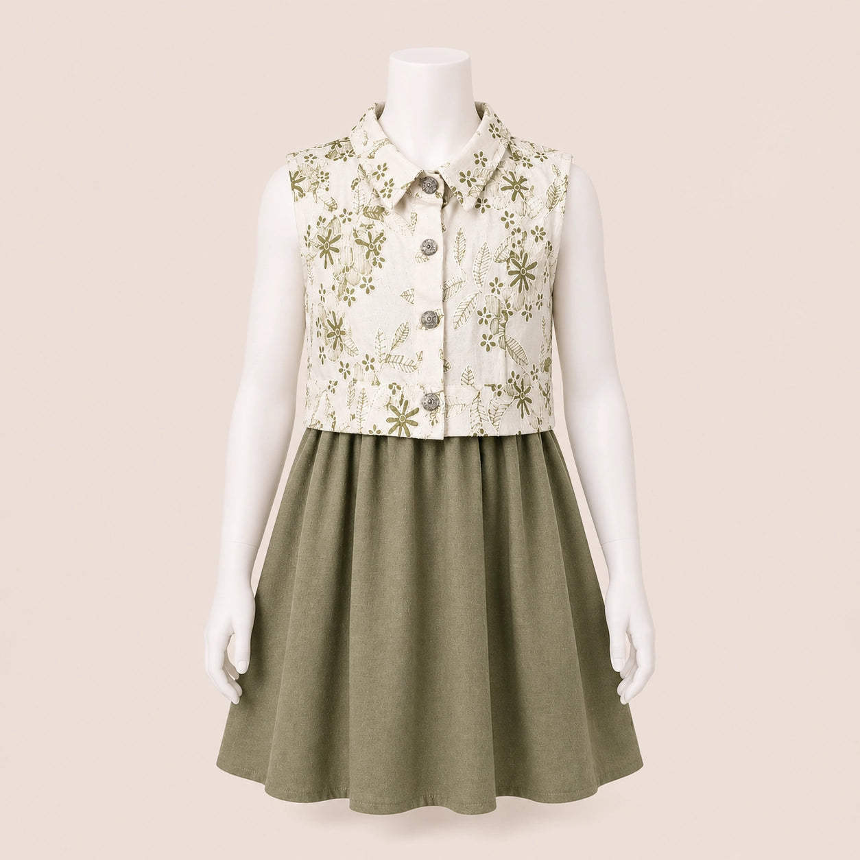 Button Top Dress
