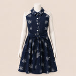 Load image into Gallery viewer, Lace Shoulder Button Dress