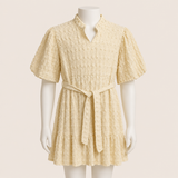 Kids Crinkle Tiered Dress